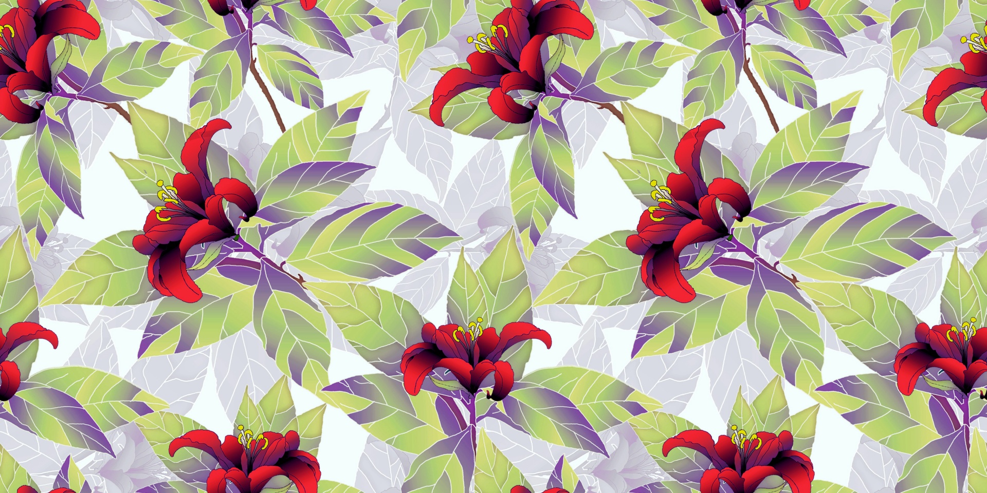 floral pattern design free photo