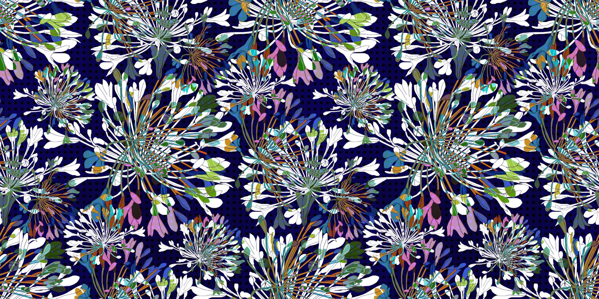 floral pattern design free photo