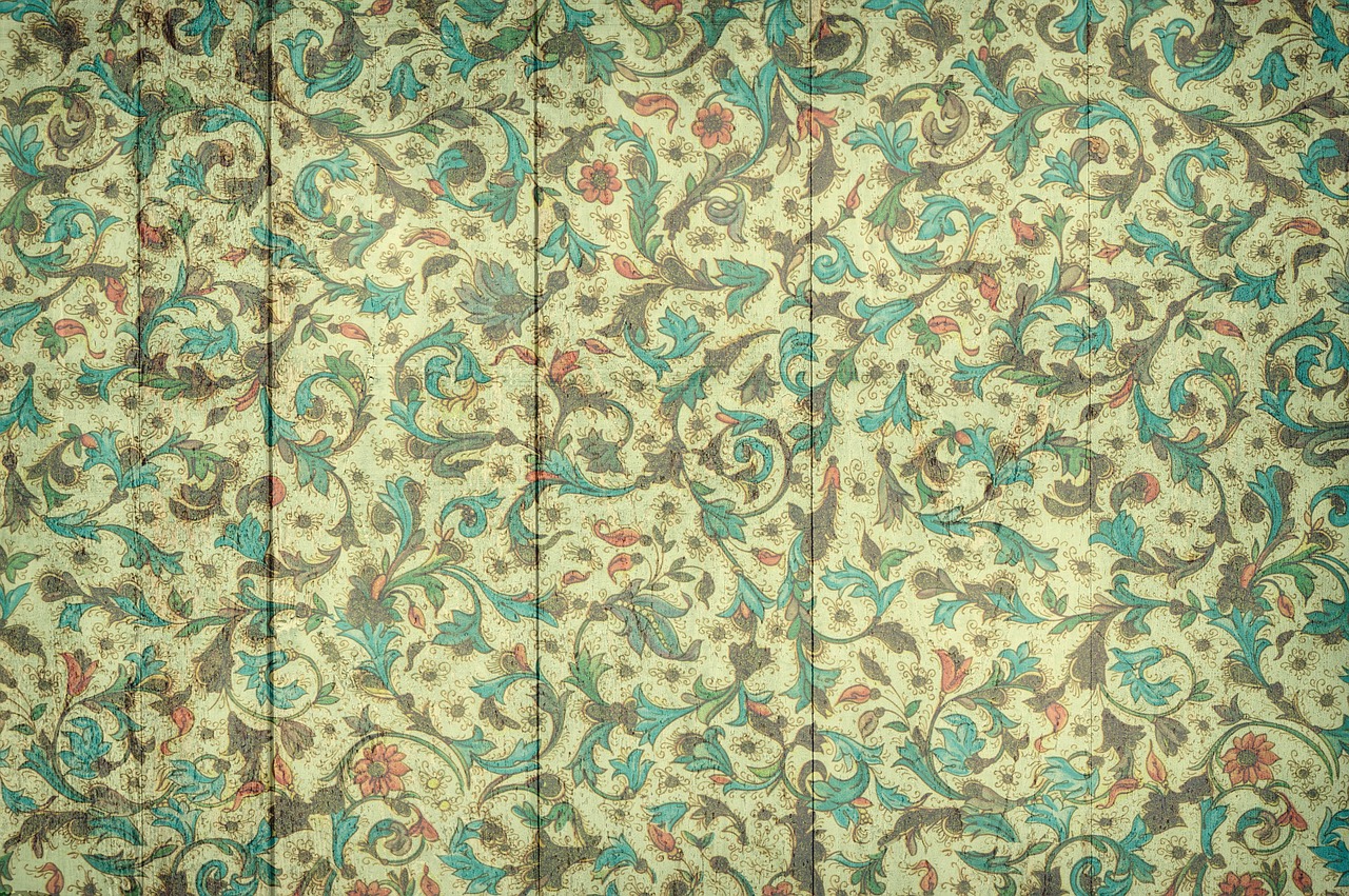 wallpaper fabric old free photo