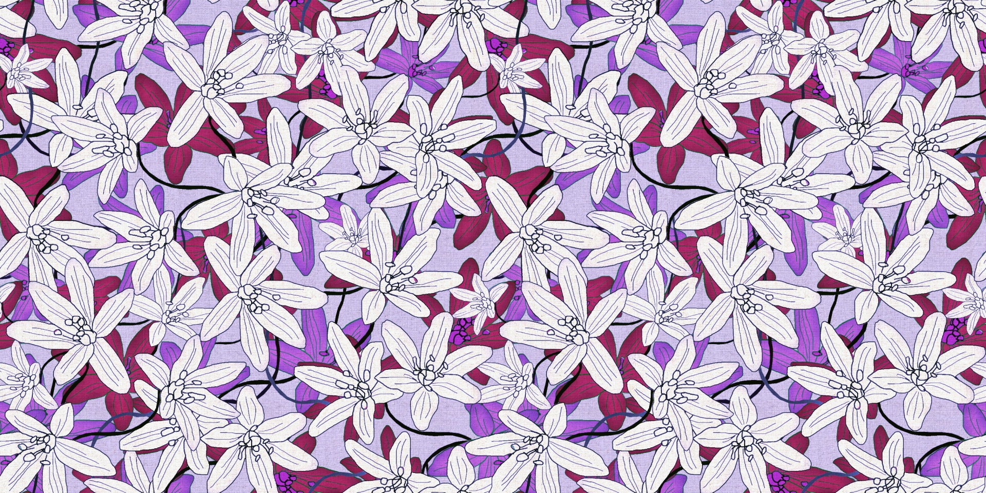 floral pattern design free photo