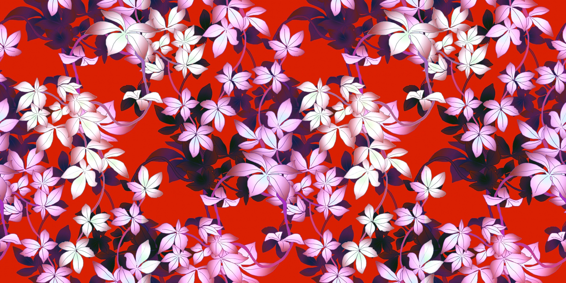 floral pattern design free photo