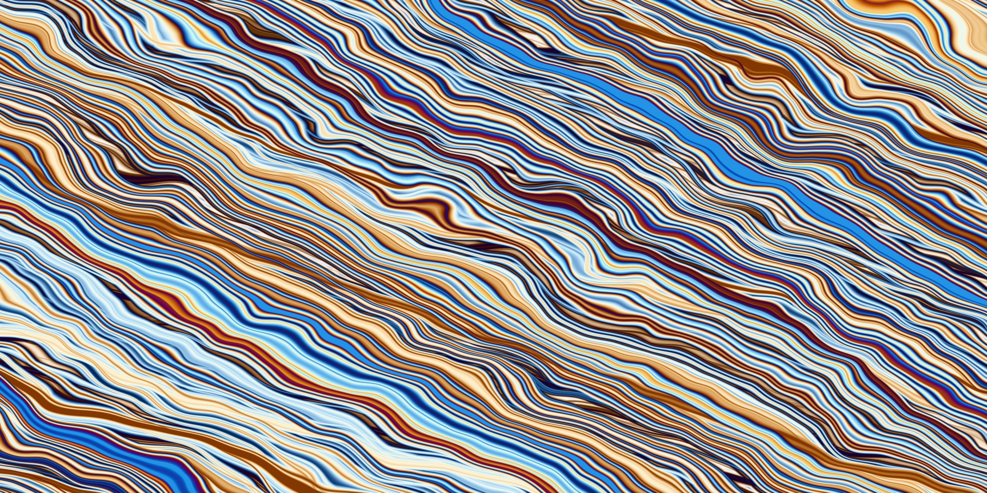 waves fractal pattern free photo