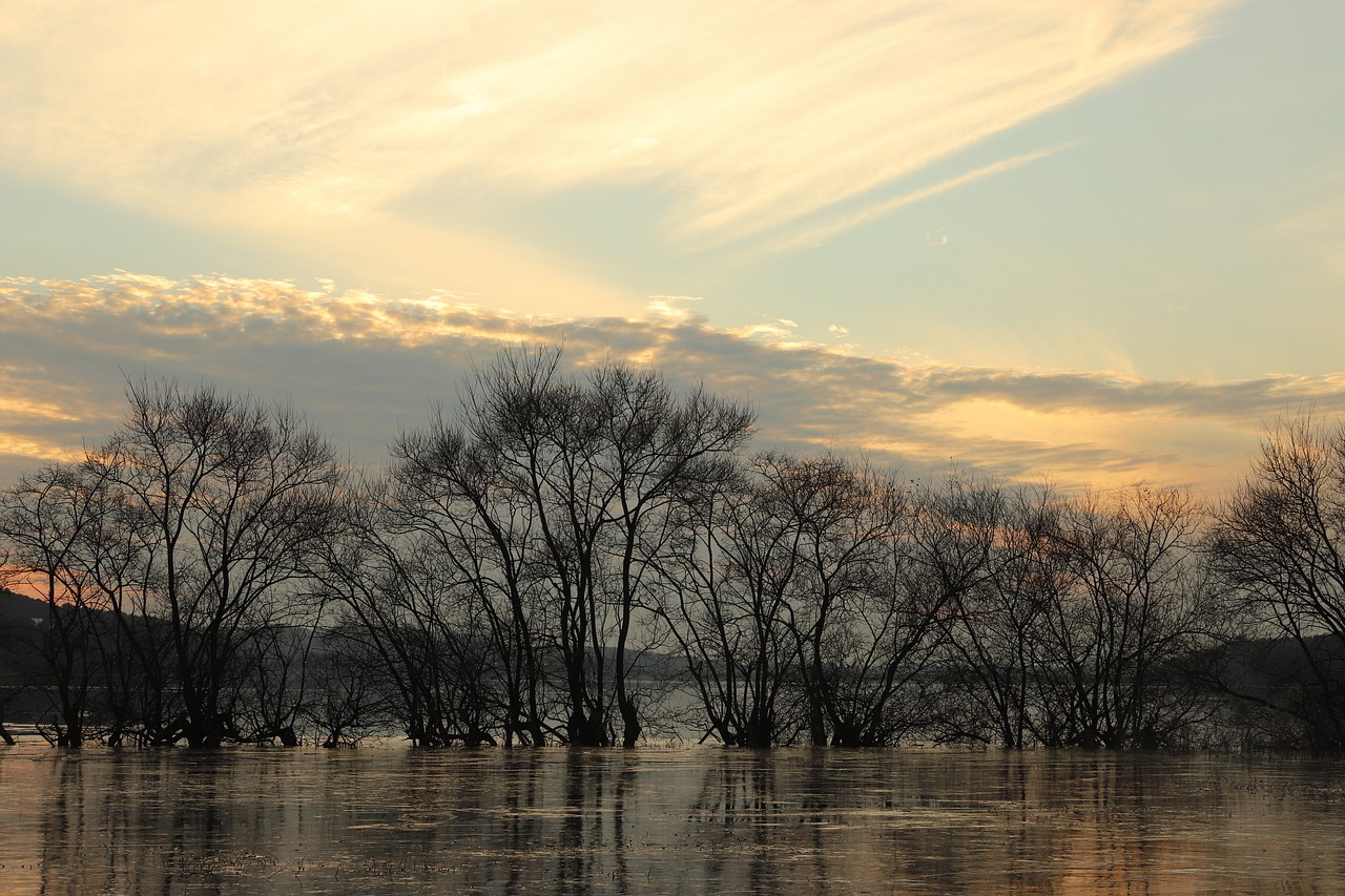 wallpapers  twilight  tower lakes free photo