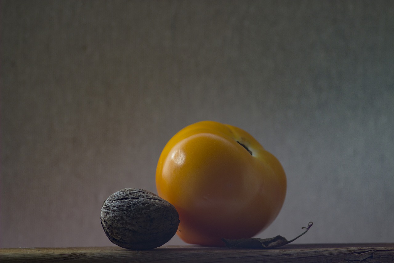 walnut tomato vegetables free photo