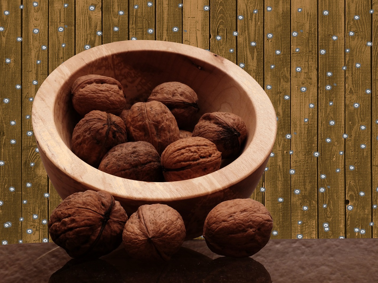walnuts christmas advent free photo