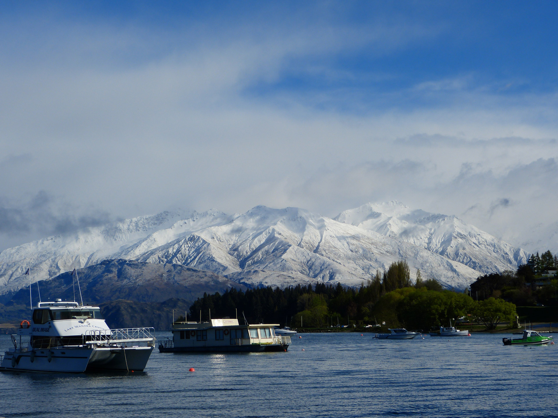 mountains snow otago free photo