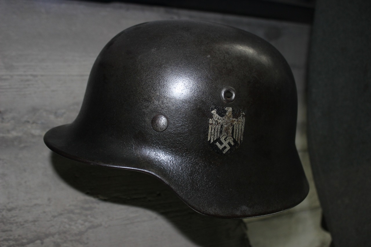 war helmet the swastika free photo