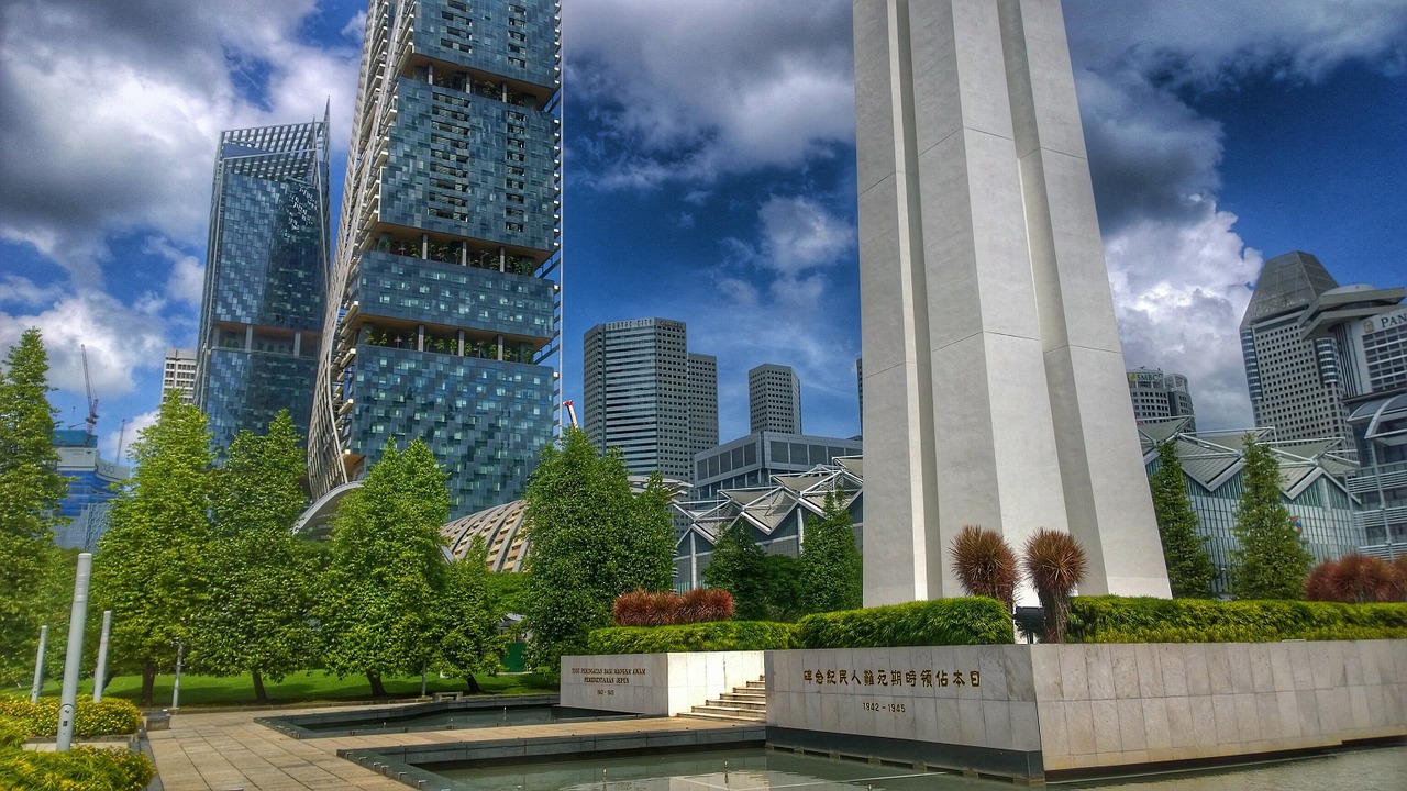 war memorial singapore landmark singapore free photo