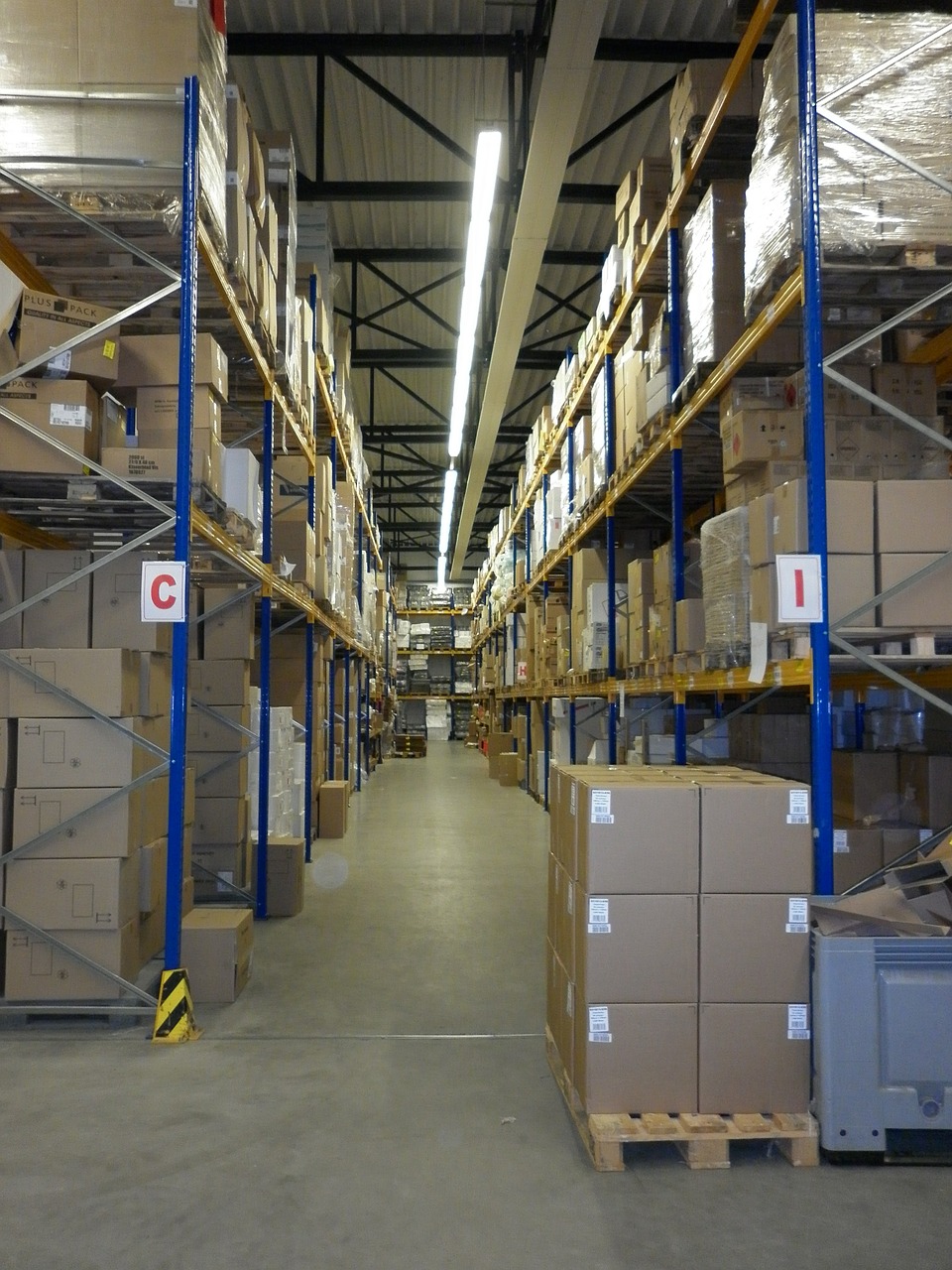 warehouse storage stock free photo