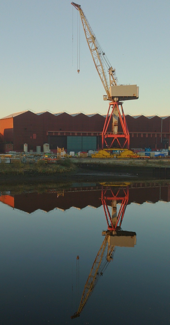 warehouse shipyard industrial free photo