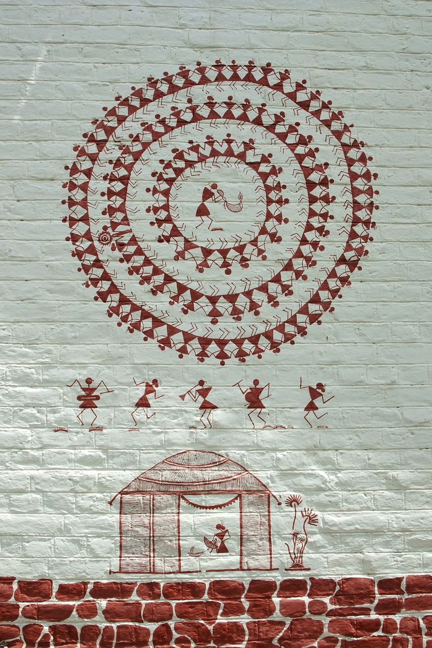 warli drawing pune free photo