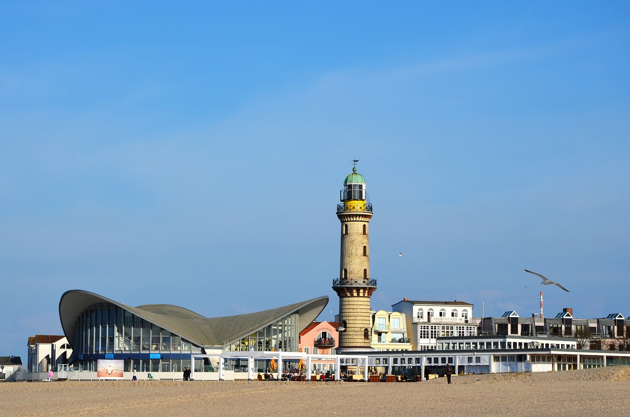 warnemünde seaside resort teepott free photo