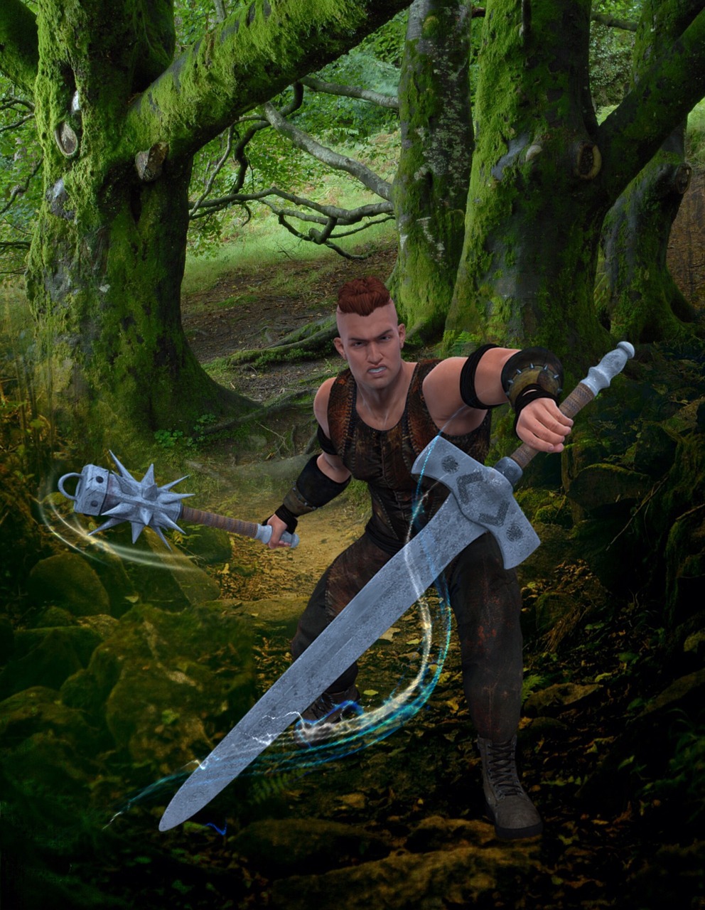 warrior sword weapon free photo