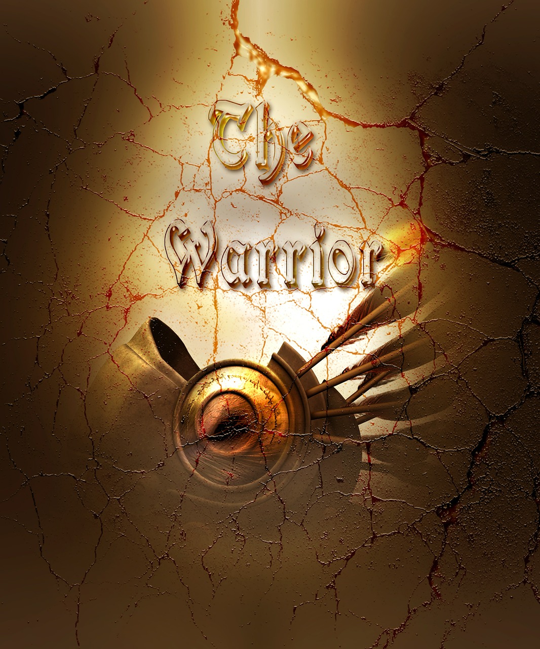 warrior shield arrows free photo