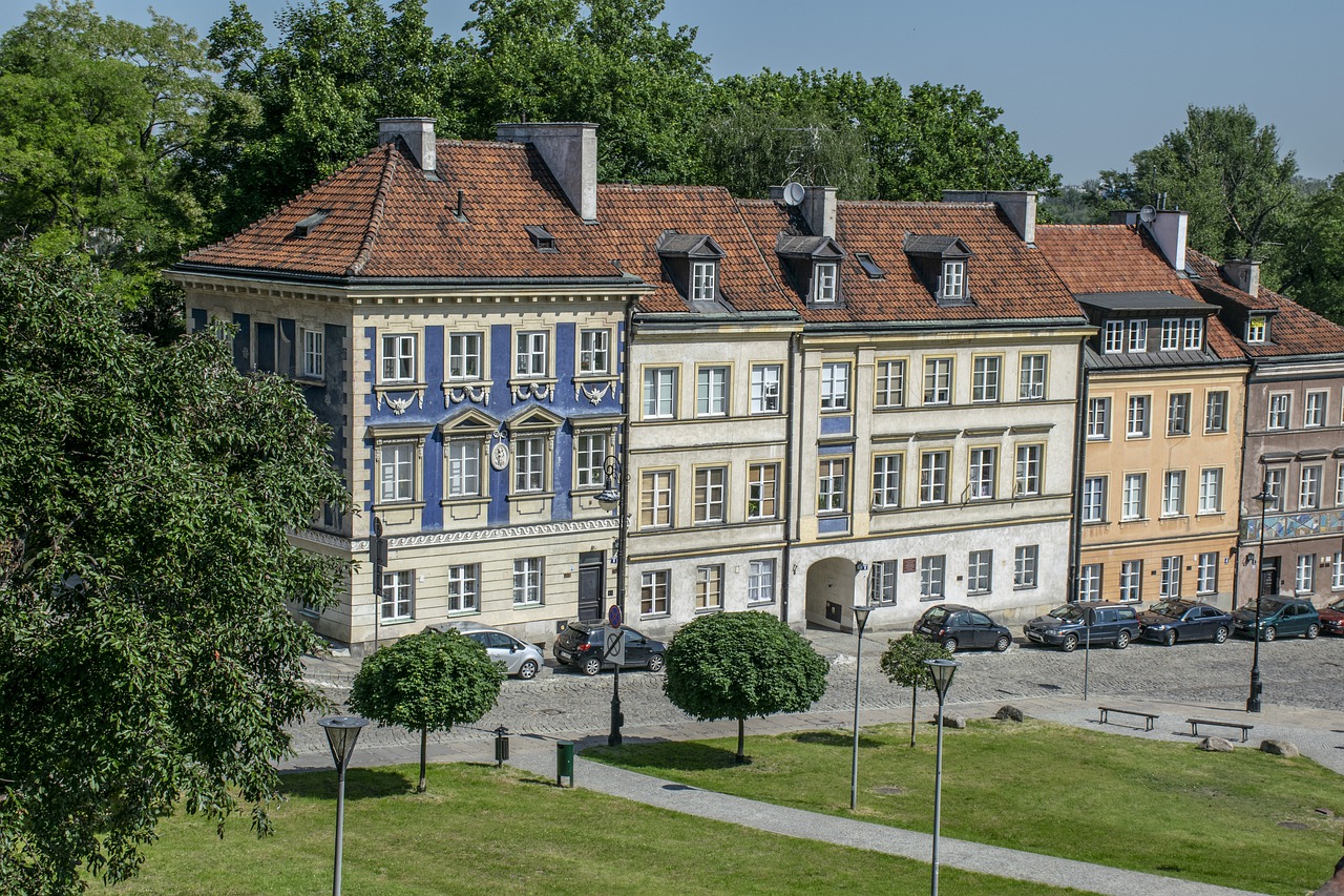 warsaw  architecture  building free photo