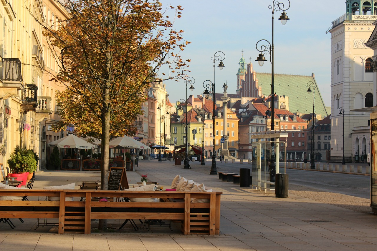 warsaw old town free photo