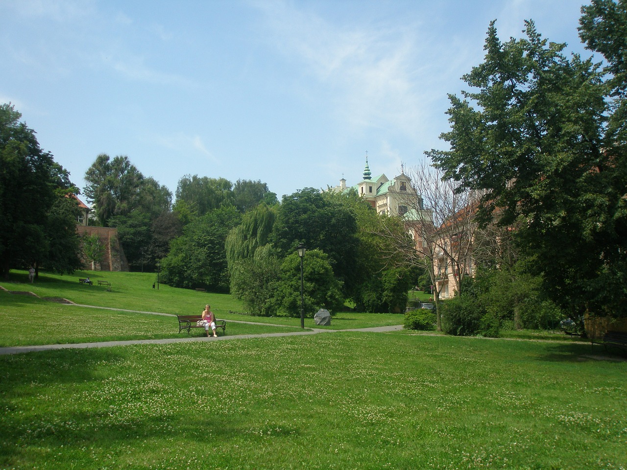 warsaw park old town free photo