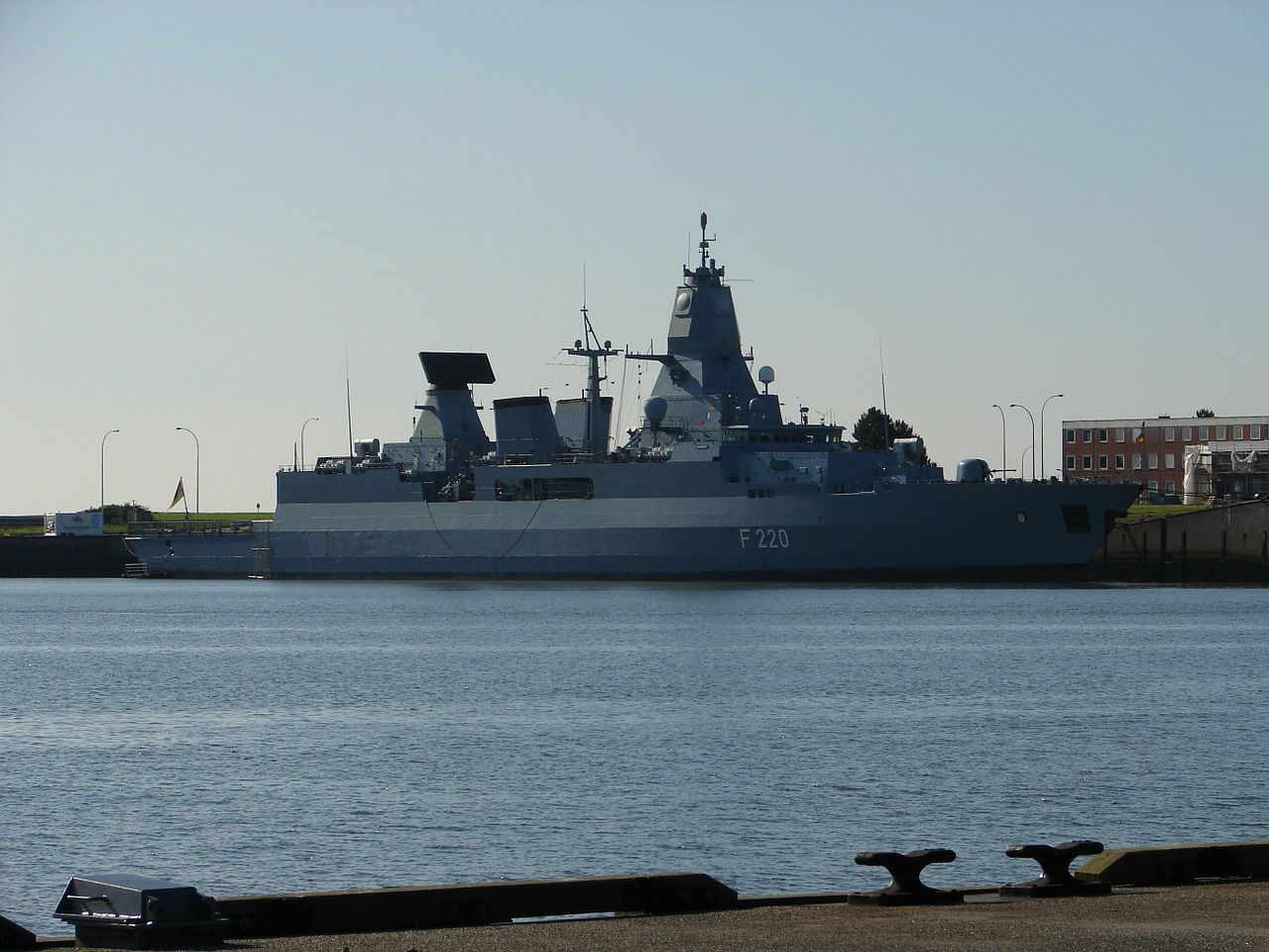 warship battleship frigate free photo