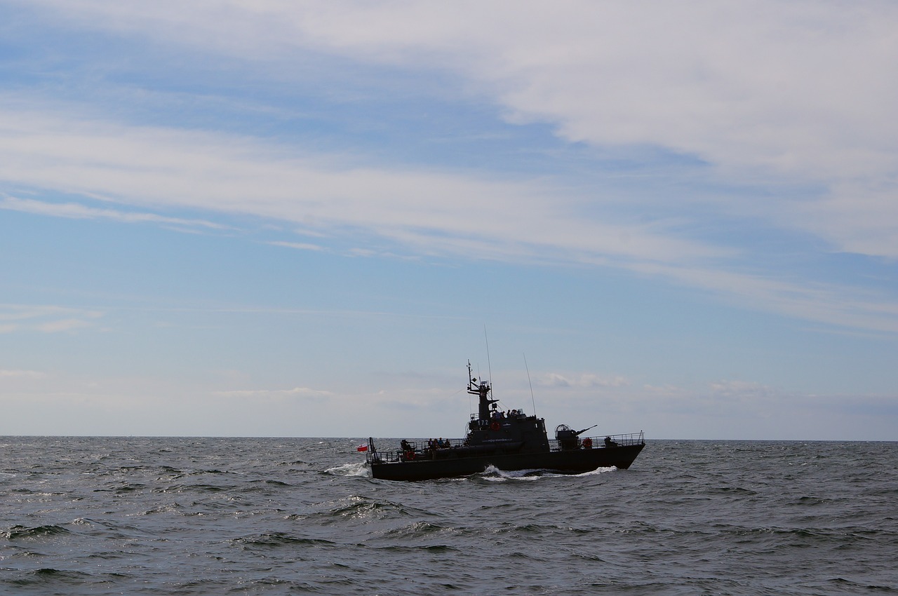 warship torpedo boat baltic sea free photo