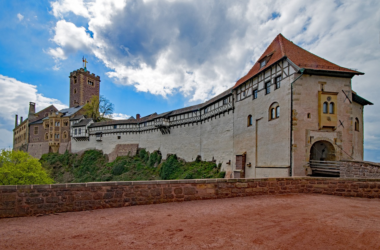 wartburg castle eisenach thuringia germany free photo