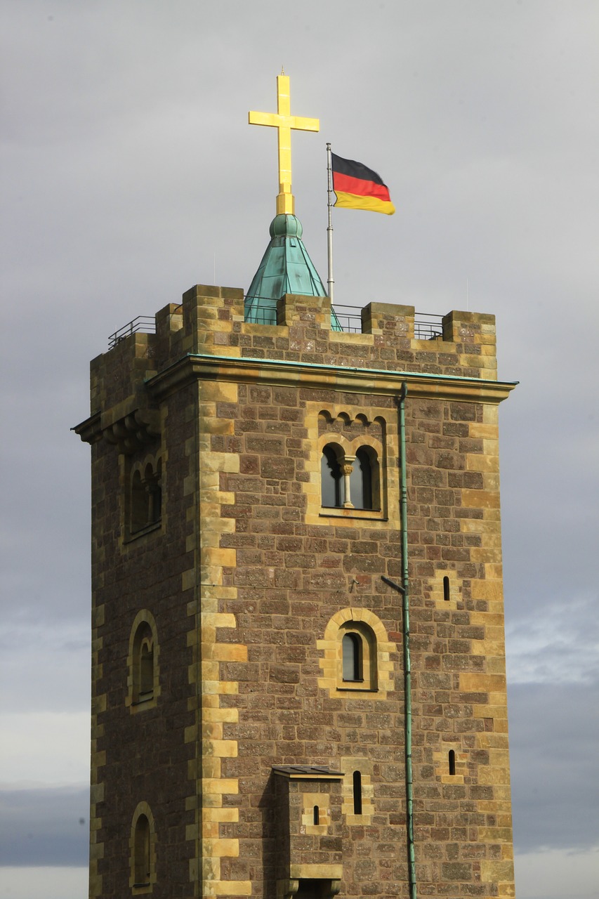 wartburg castle cross faith free photo