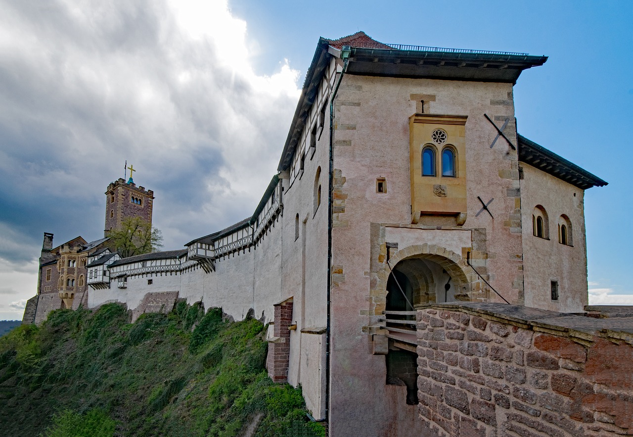 wartburg castle eisenach thuringia germany free photo