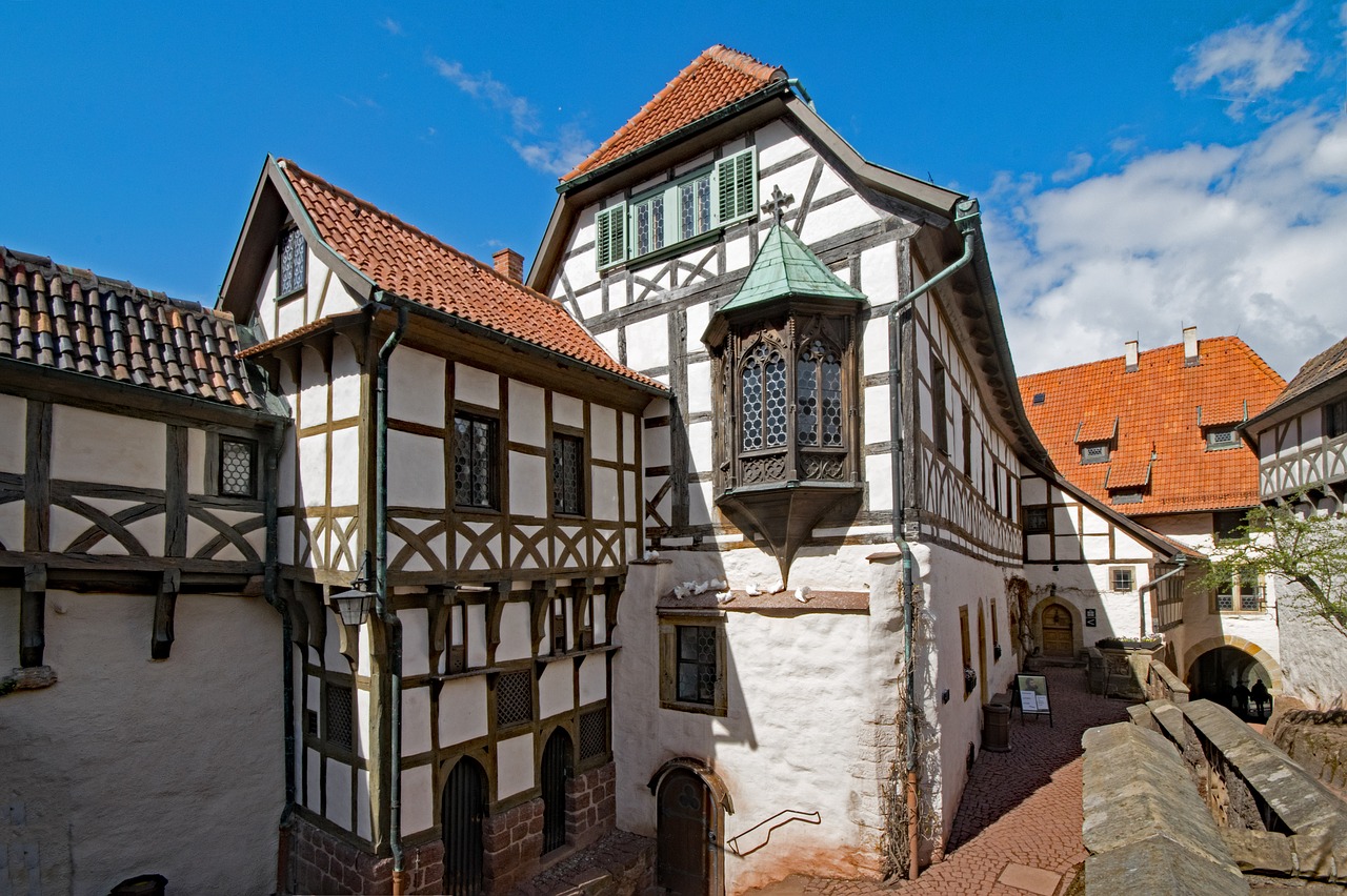 wartburg castle eisenach thuringia germany free photo