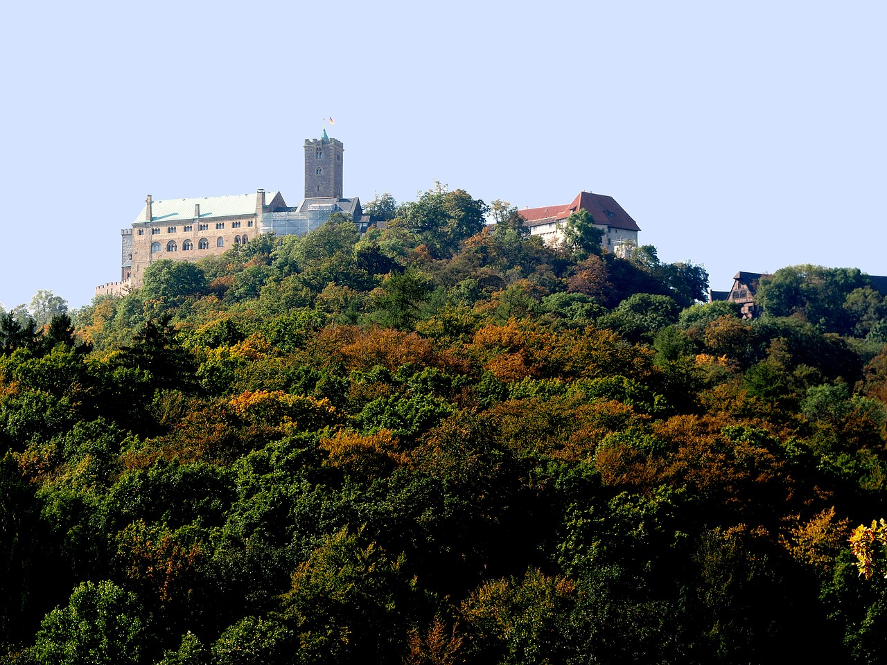 wartburg castle eisenach luther free photo