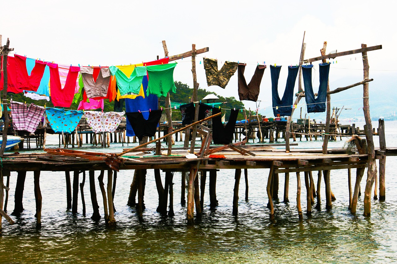 washing line pier free photo