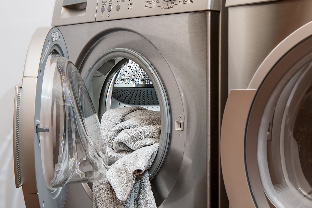washing machine laundry tumble drier free photo