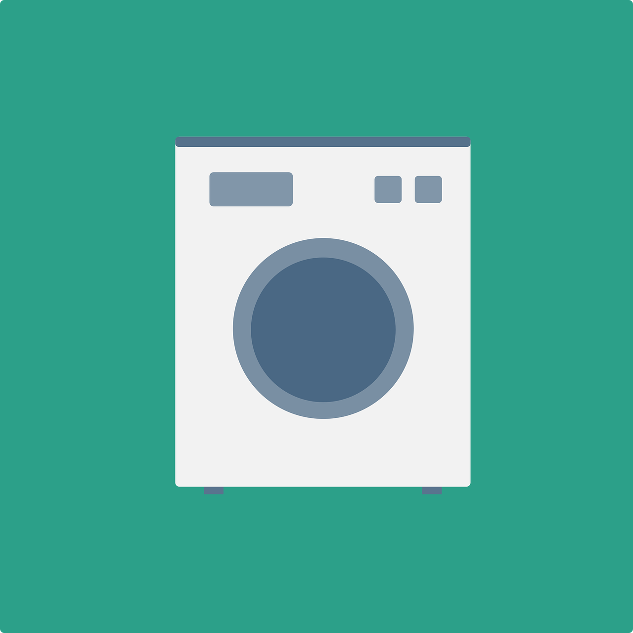washing machine laundry flat design free photo