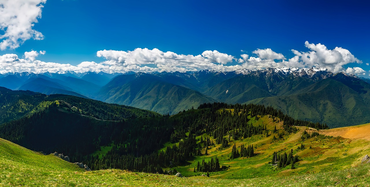 washington landscape sky free photo