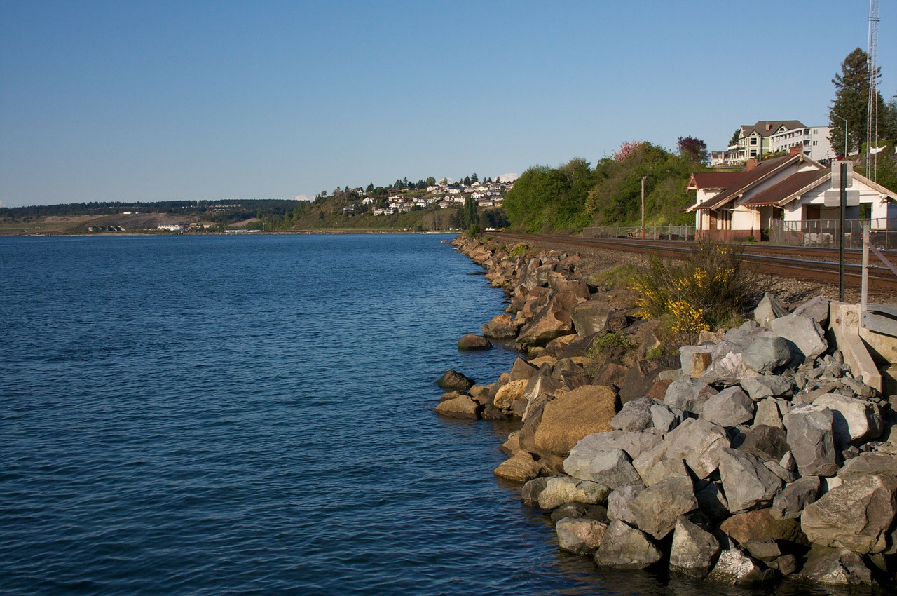 washington state bay free photo