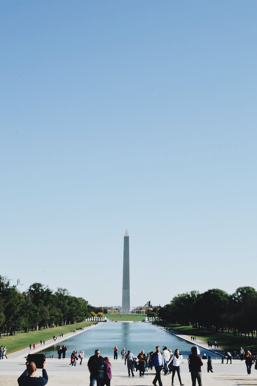 washington memorial dc city free photo