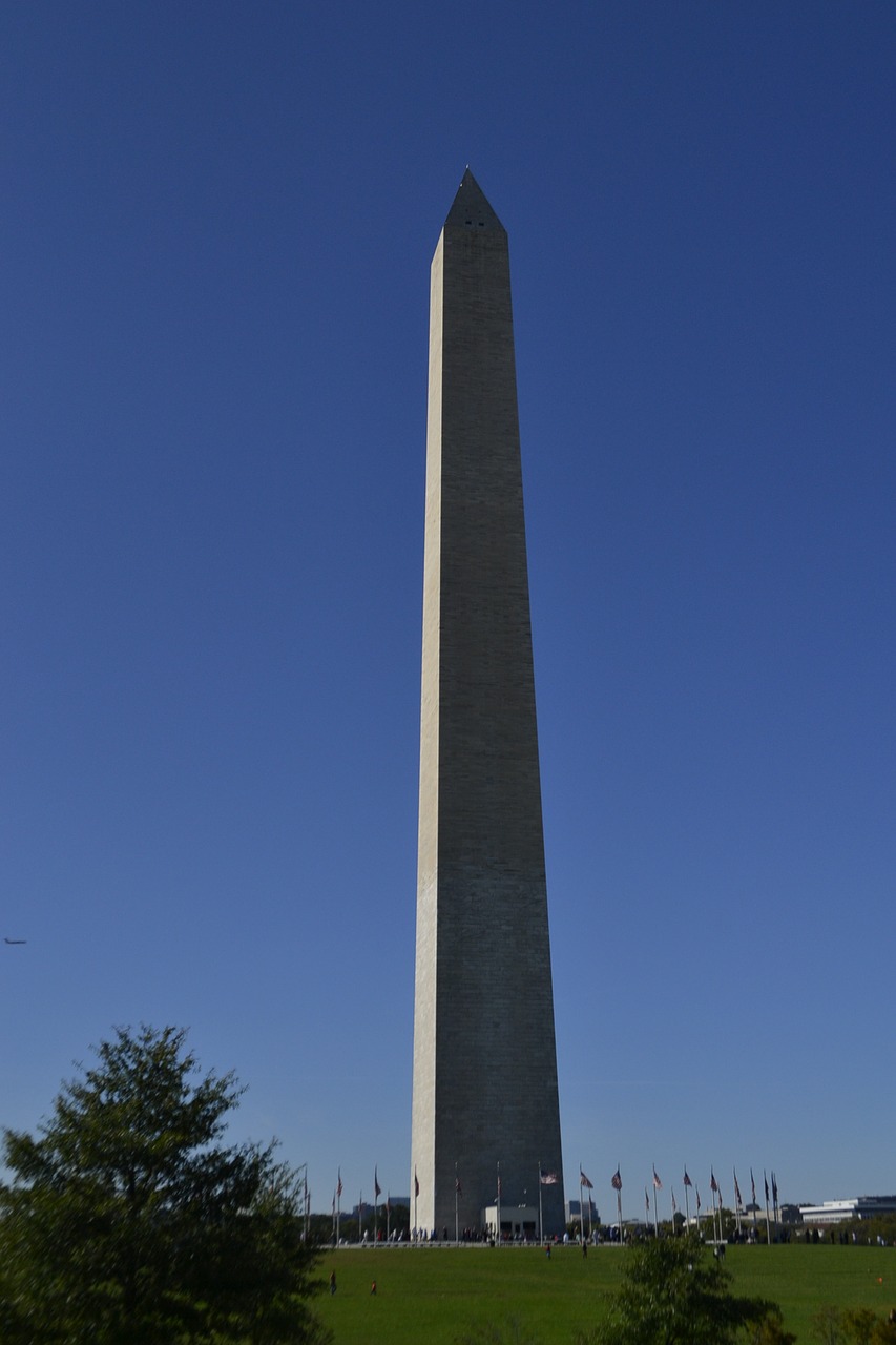 washington monument tall building memorial free photo