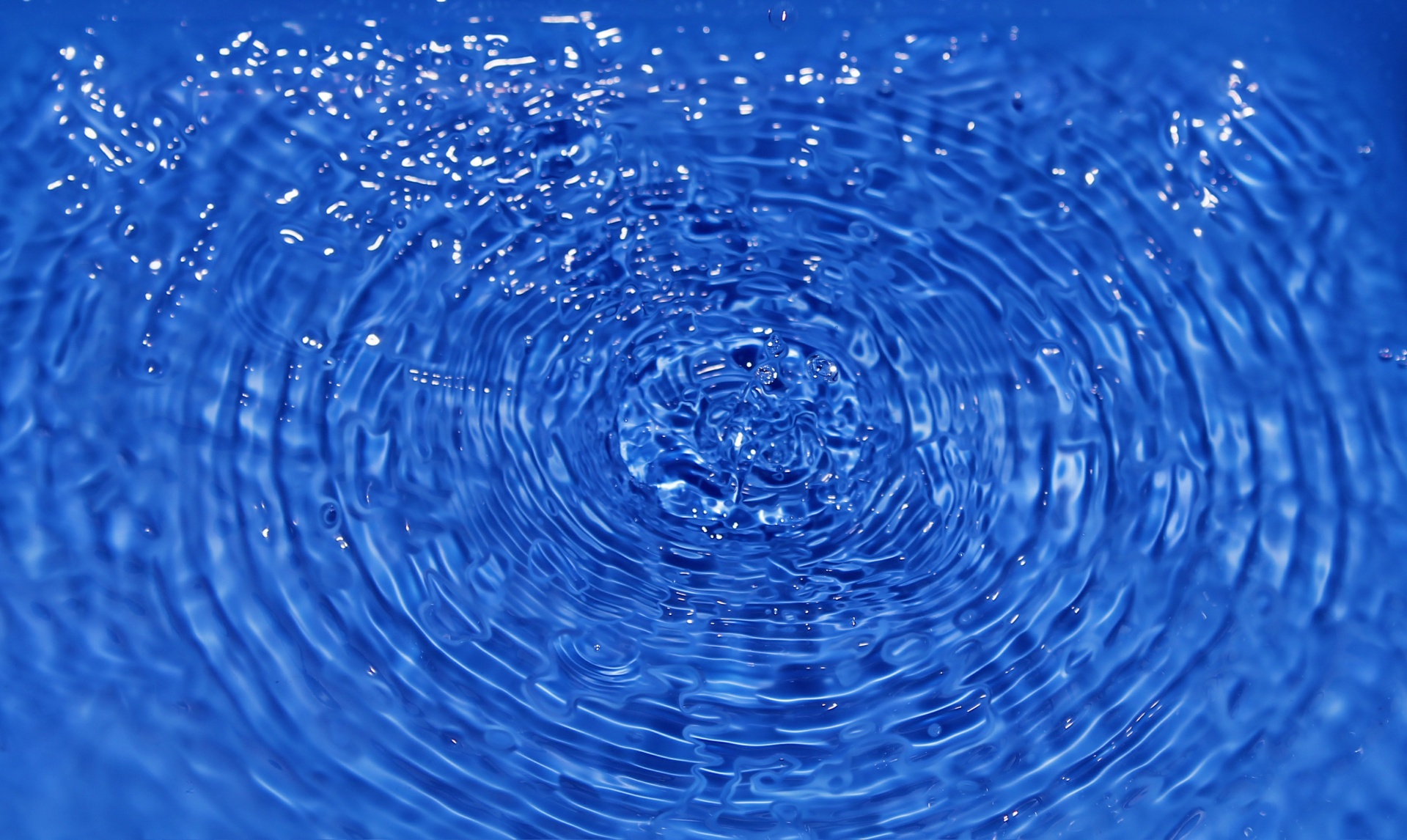 water drop round concentric free photo