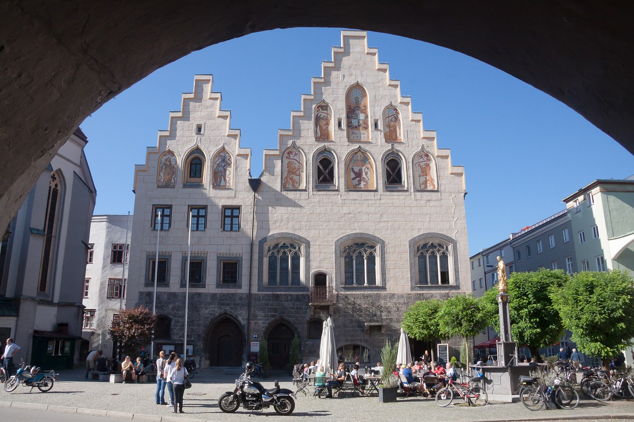 wasserburg downtown old town free photo