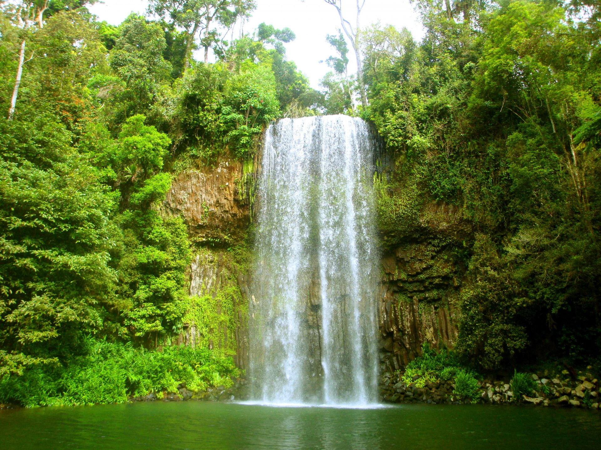 waterfall river water free photo