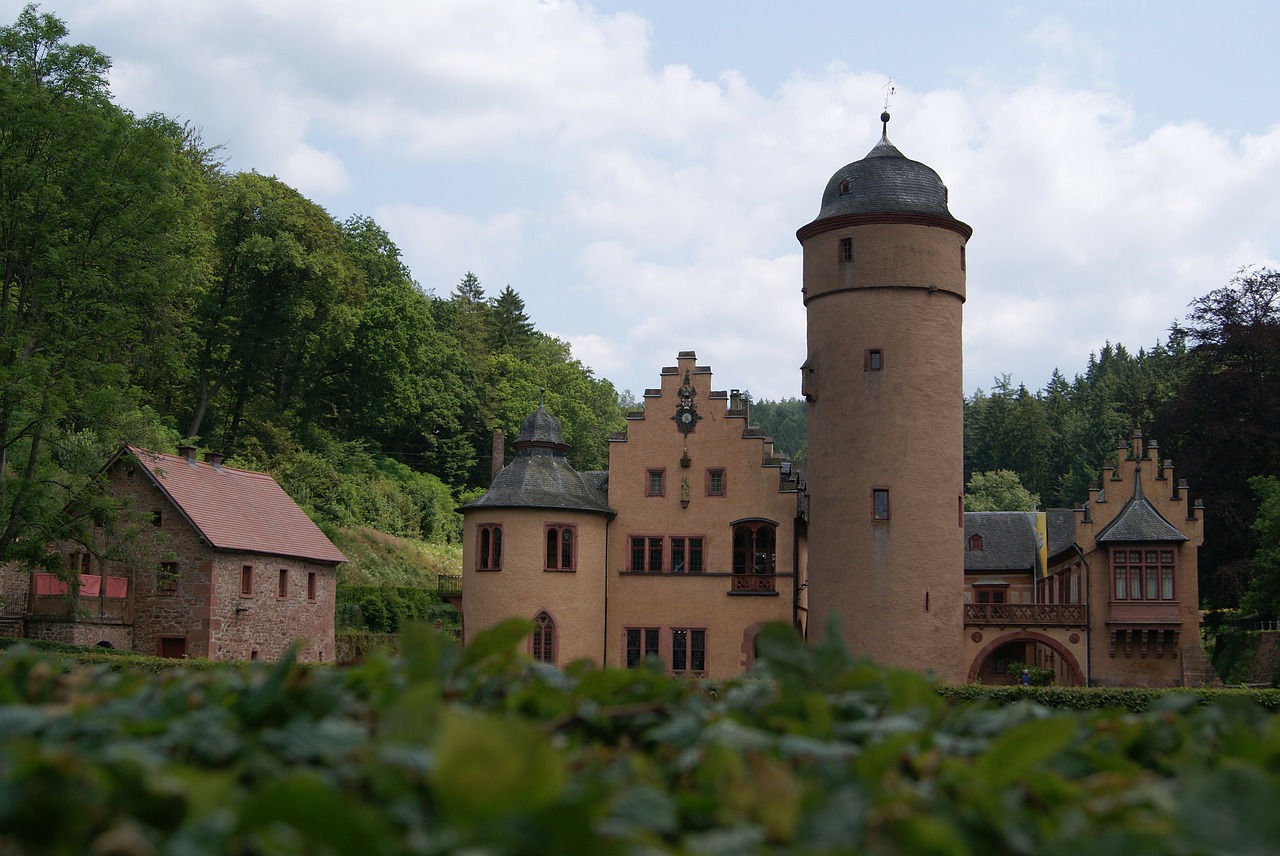 wasserschloss mespelbrunn moated castle mespelbrunn free photo