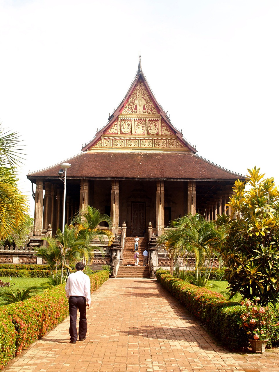 wat temple laos free photo