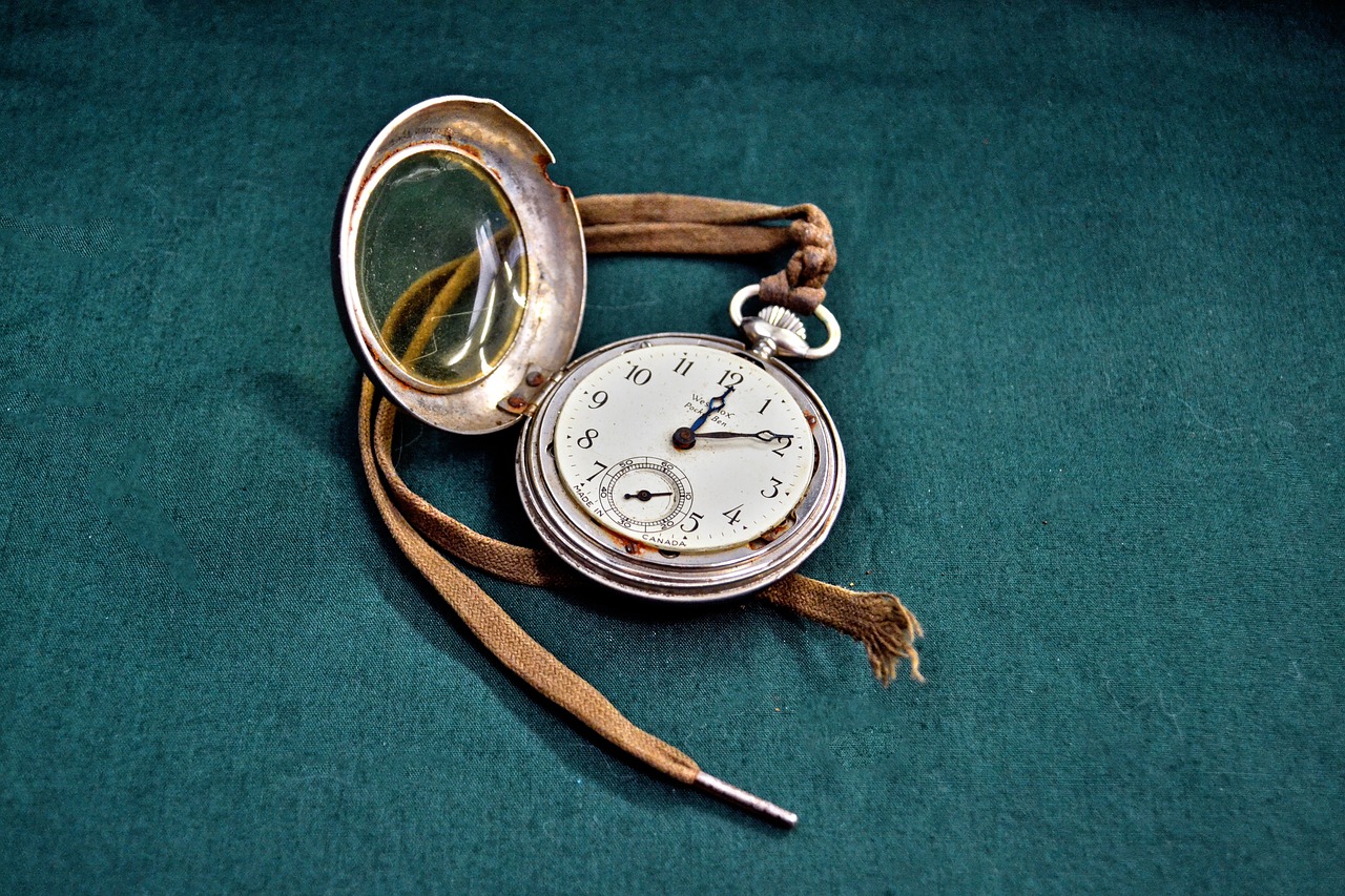 watch time pocketwatch free photo