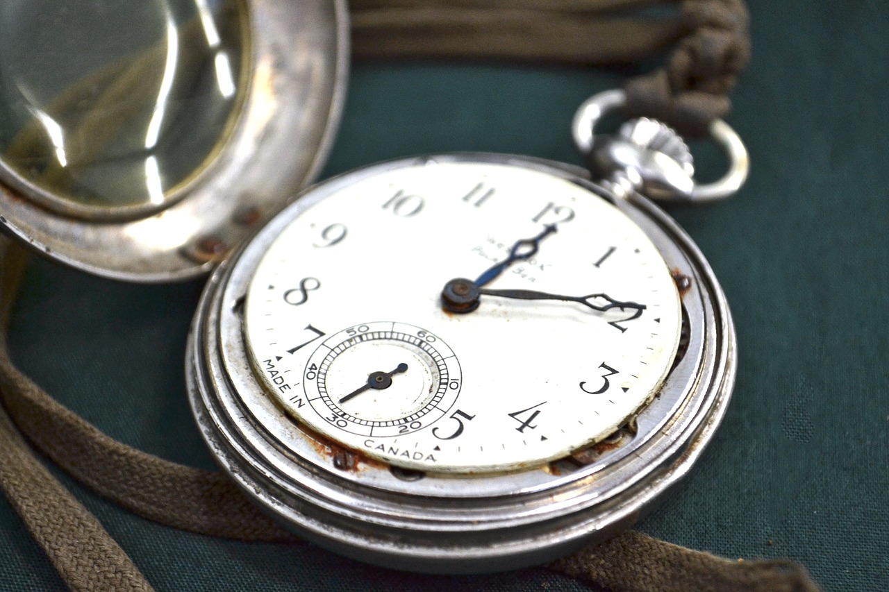 watch time pocketwatch free photo