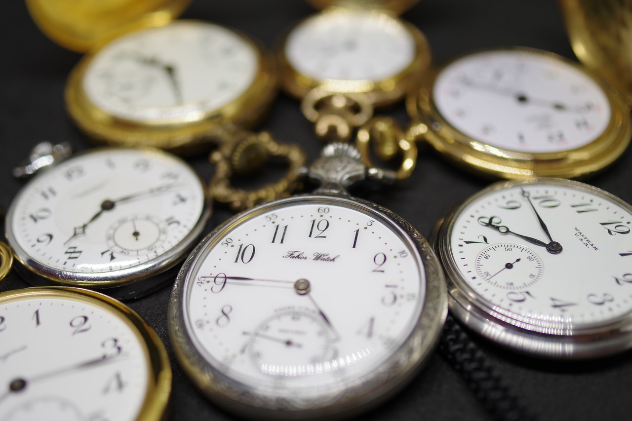 watch pocket watch antique free photo