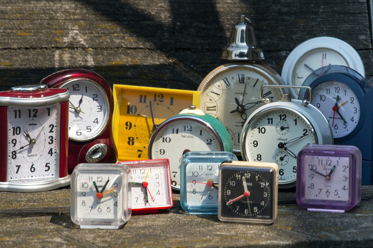 watches alarm clock collection free photo