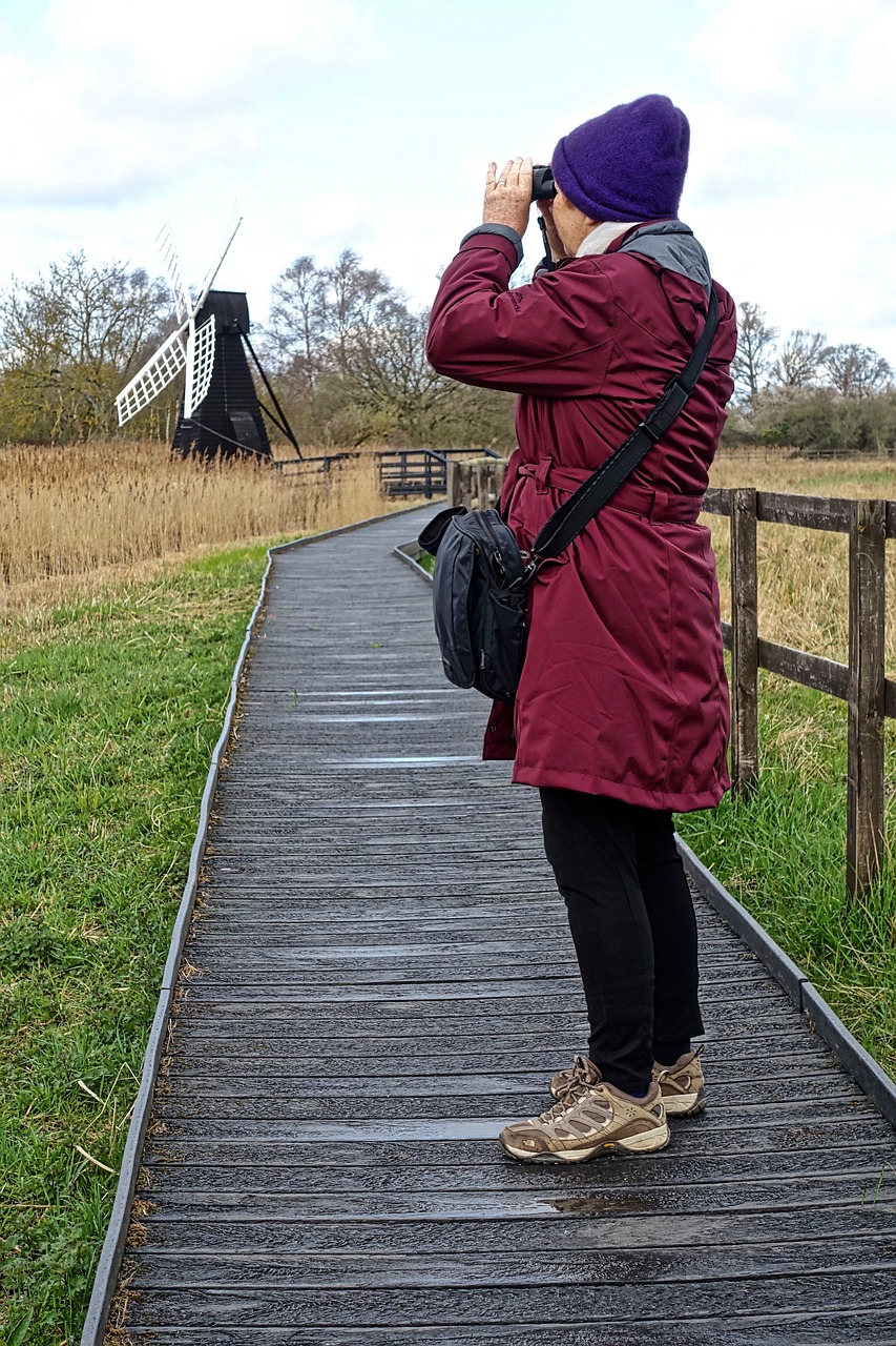 watching looking binoculars free photo