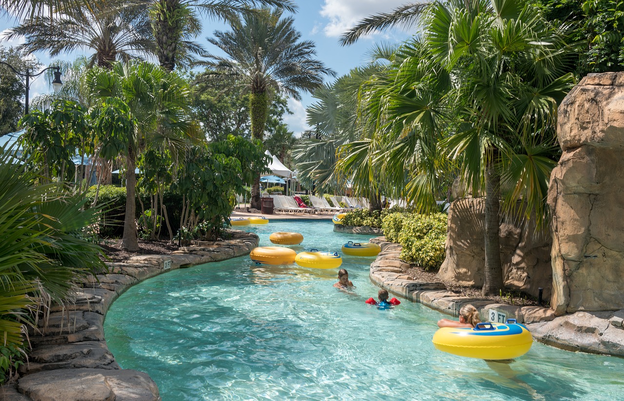 wate rpark  lazy river  florida free photo