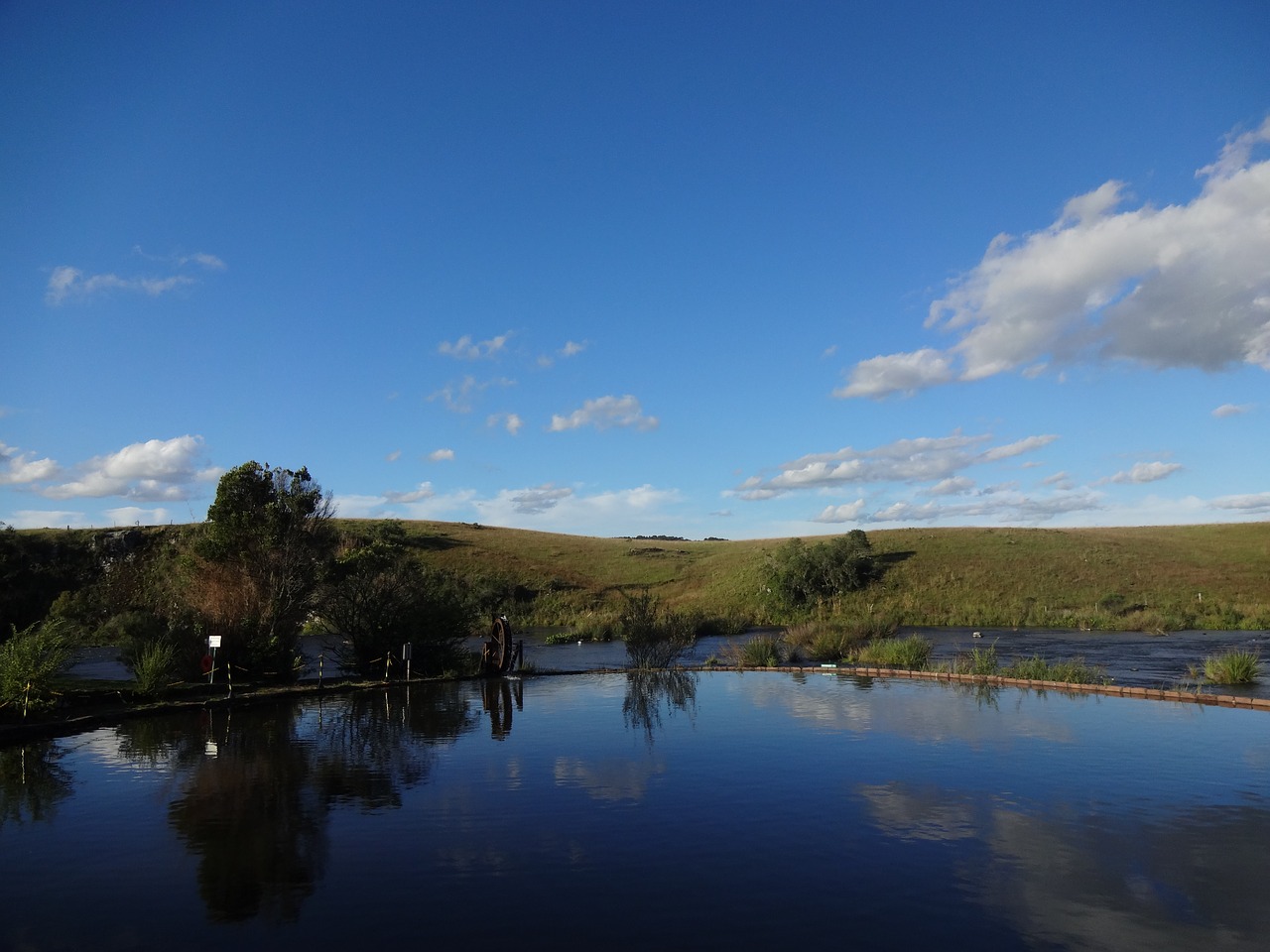 water water mirror pool free photo