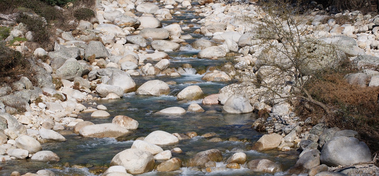 water river rocks free photo