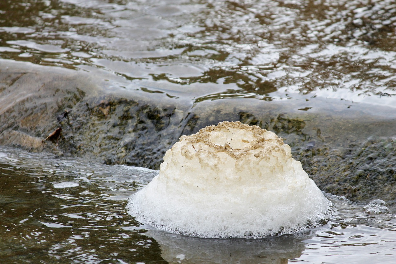 water foam volcano free photo