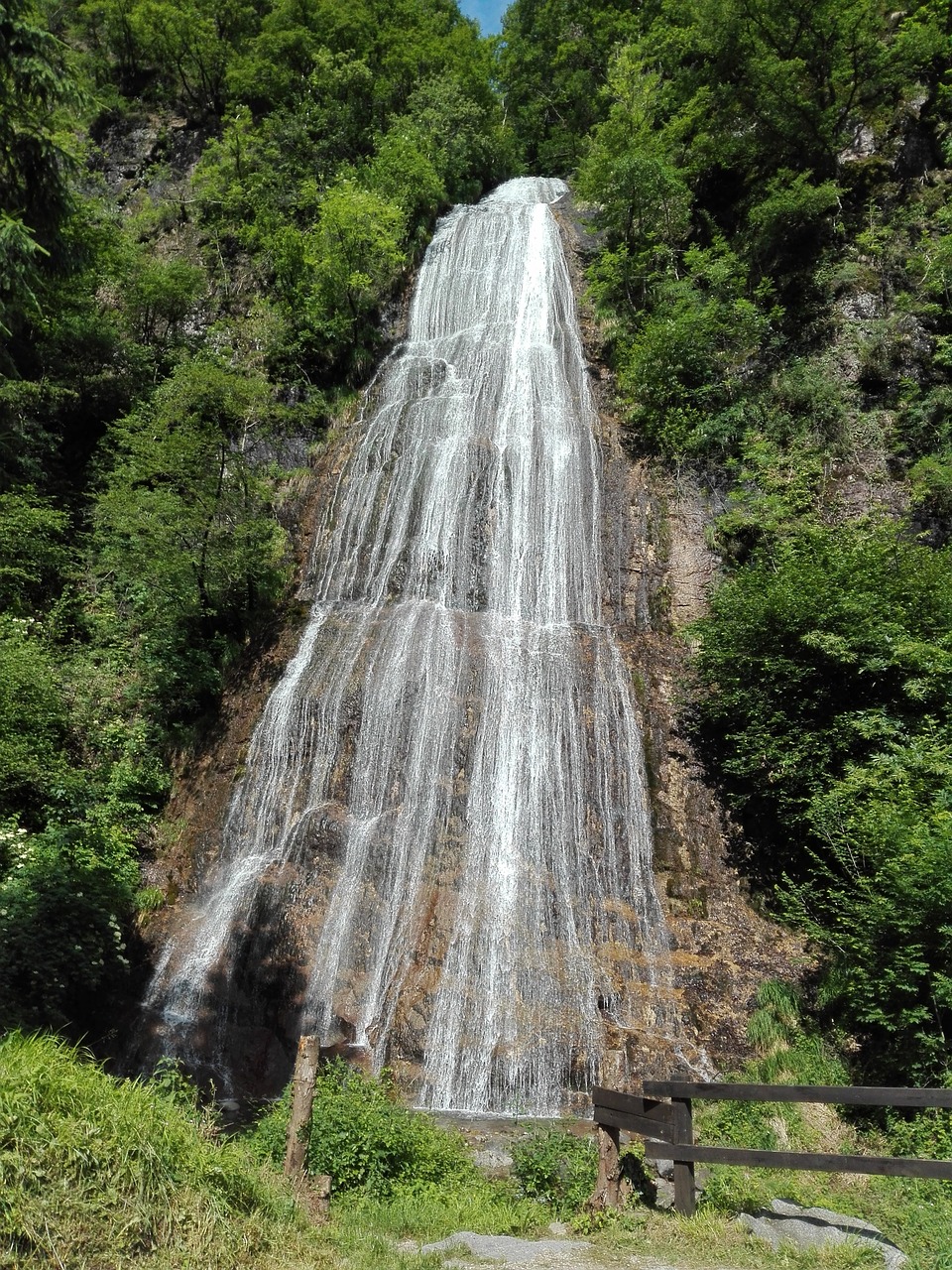 water passage waterfall free photo